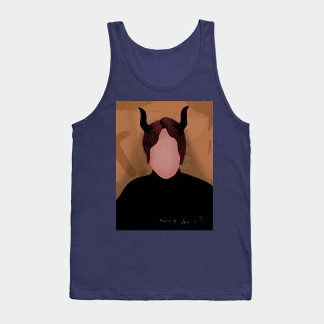 No face devil Tank Top by Ytkz